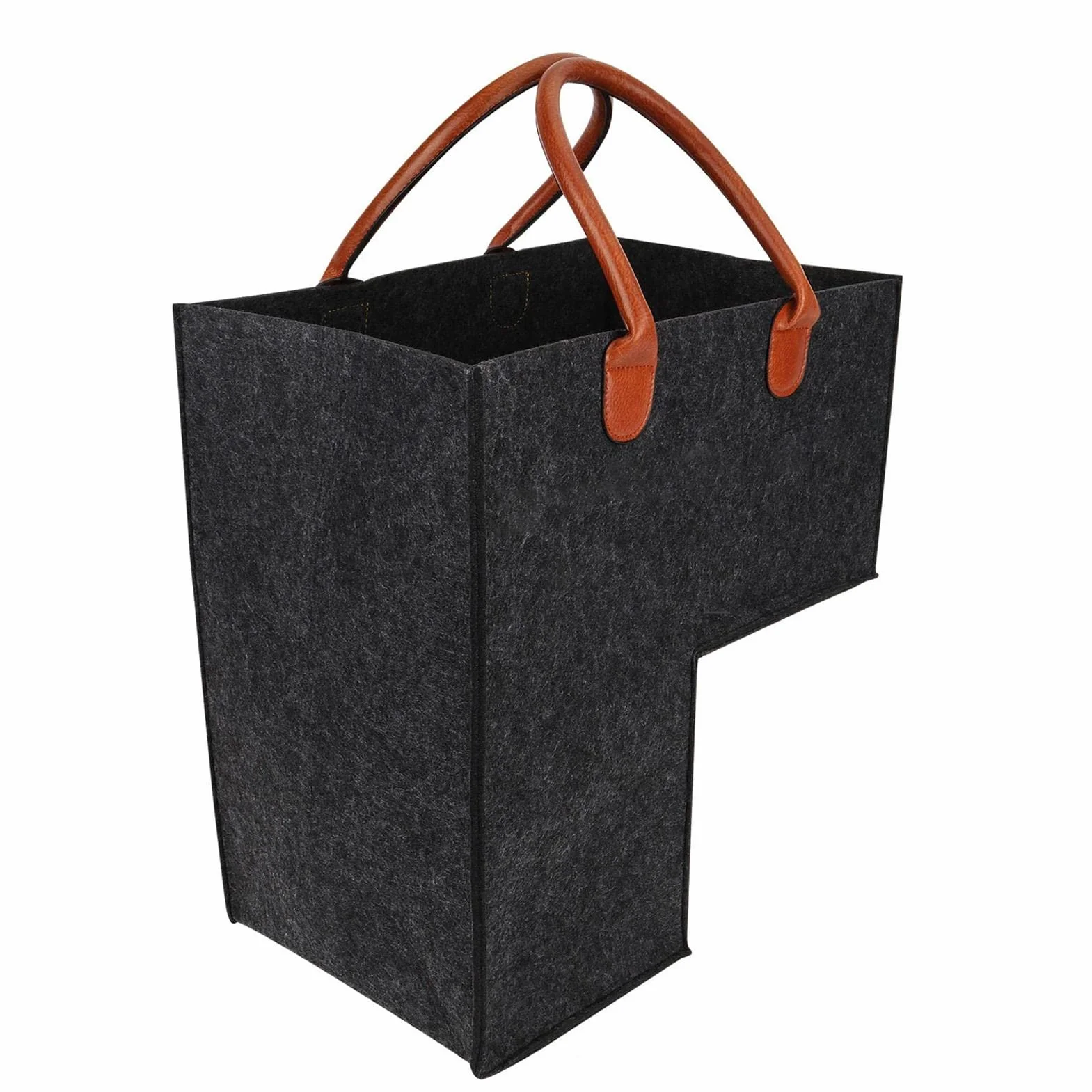 Organizer na schody L 40 cm filcowy kosz schodowy z uchwytami