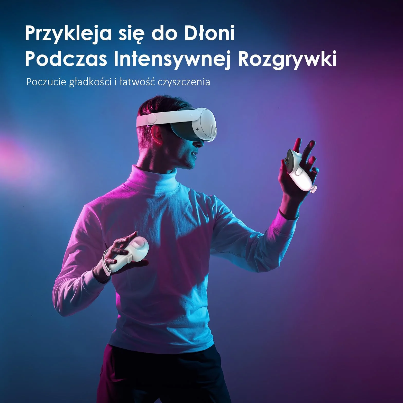 vr Antypoślizgowe Paski na Kontroler z Regulowanymi Paskami na Kostki do Quest 3S do Quest 3 Osłona Uchwytów Kontrolera do Quest 3S/3 Akcesoriów
