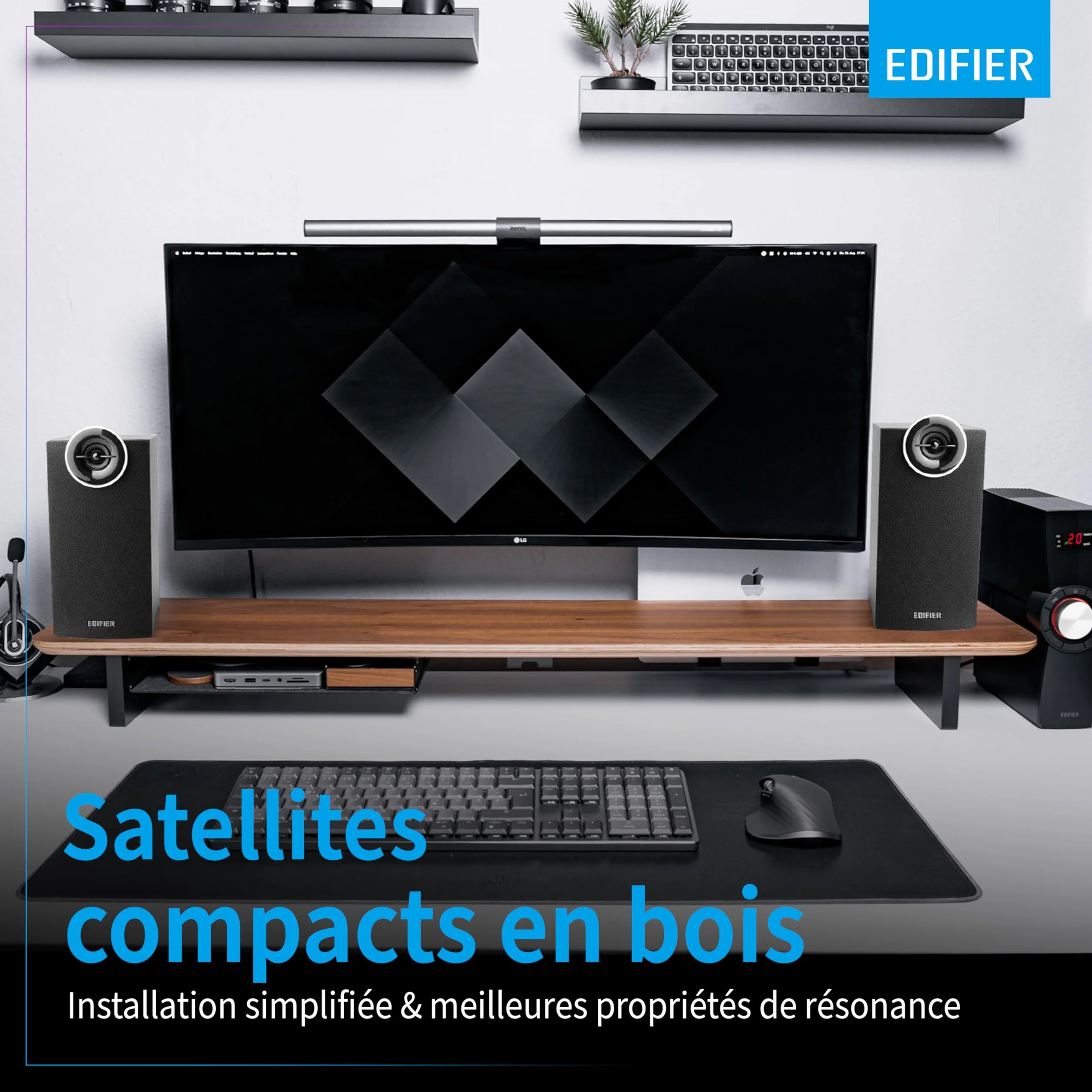 Edifier C2XD System Głośników, Czarny, 53 W