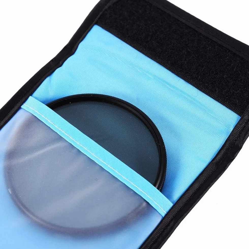Madezz Etui do przechowywania filtrów do aparatu, 3 torby Etui do filtrów aparatowych Adapter obiektywu Filtr obiektywu Pierścień Torba do przechowywania Etui