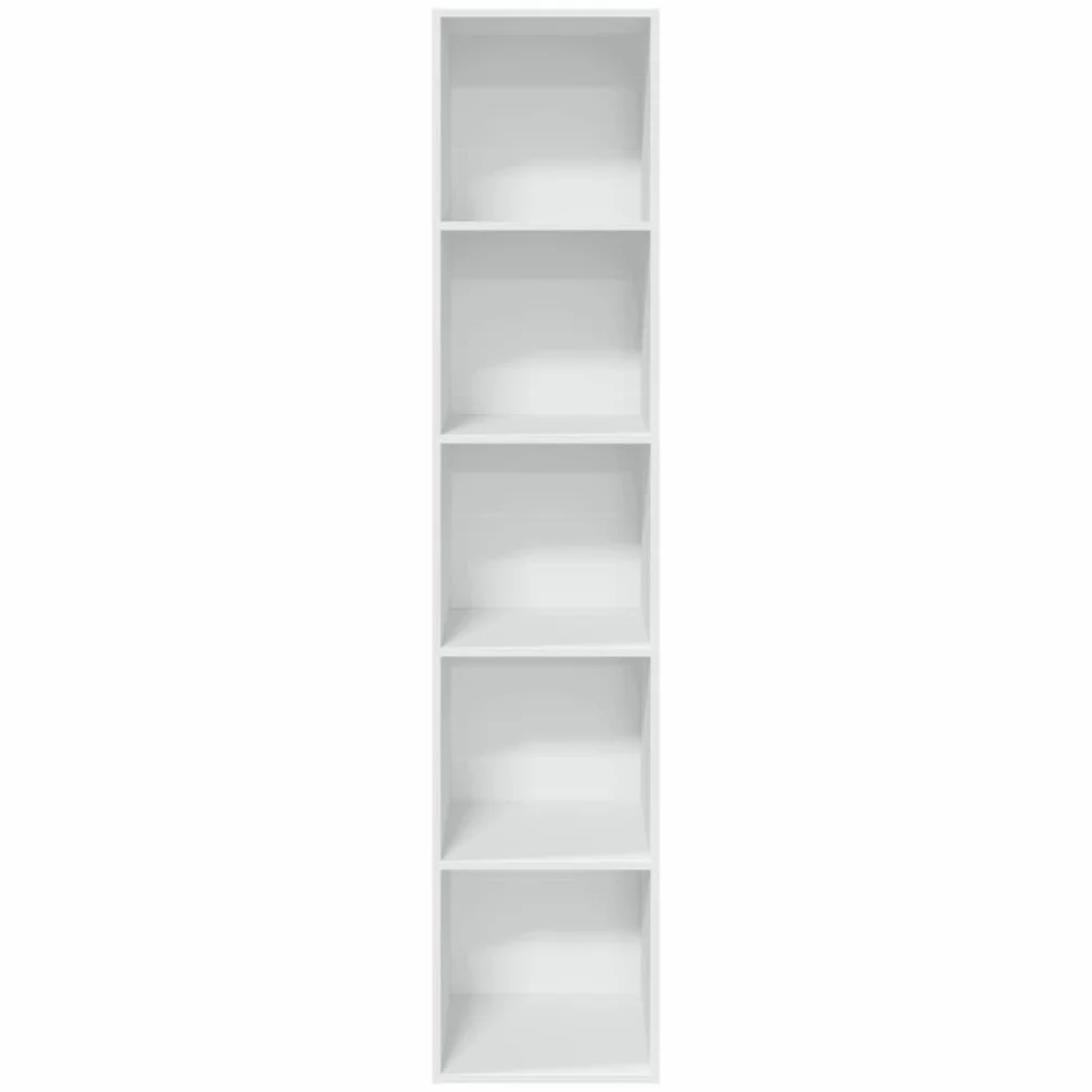 vidaXL Regał na książki biały 40x30x189 cm materiał drewnopochodny