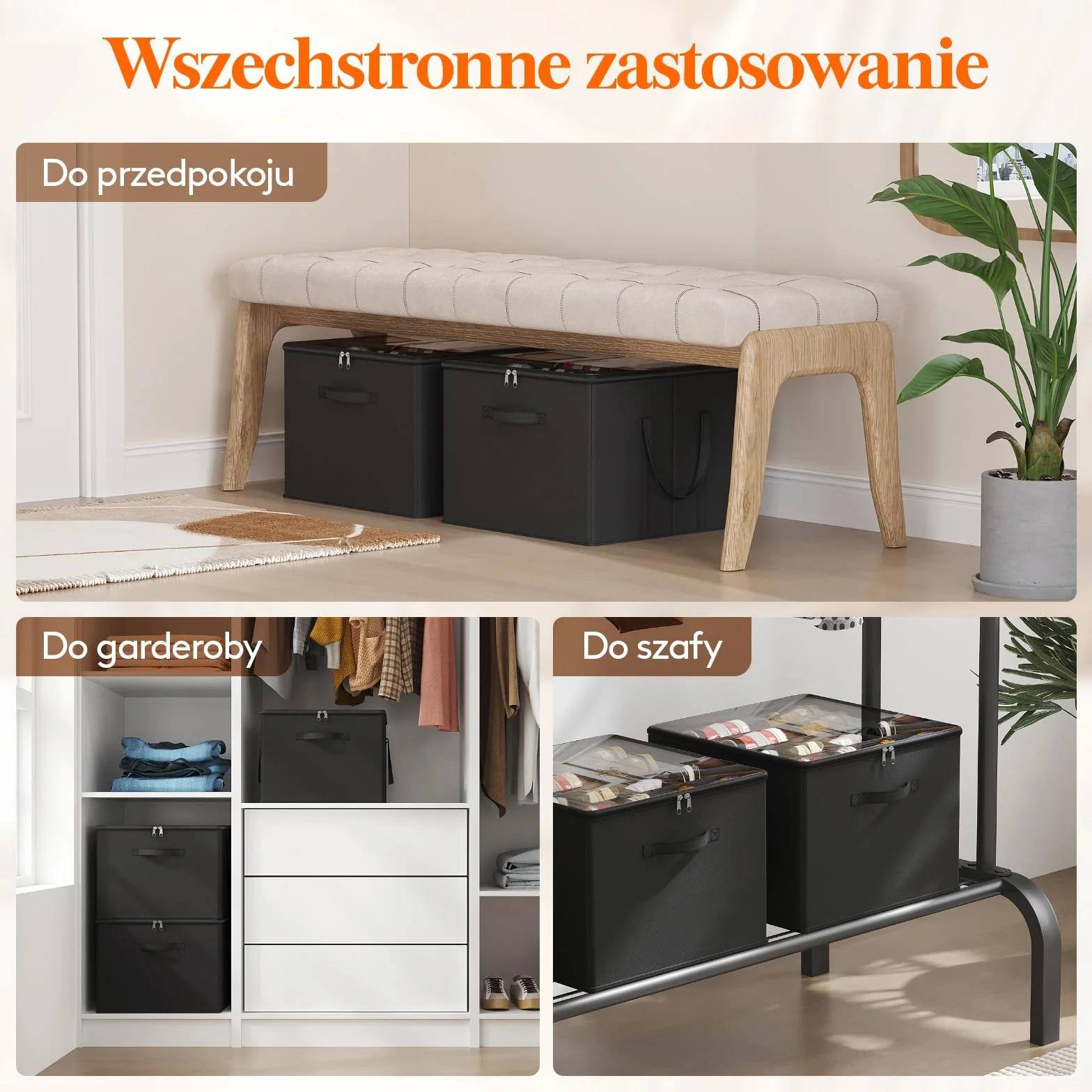 Lifewit Organizer do przechowywania butów, pasuje do 12-16 par, duży pojemnik z przezroczystą pokrywą i wzmocnionymi uchwytami