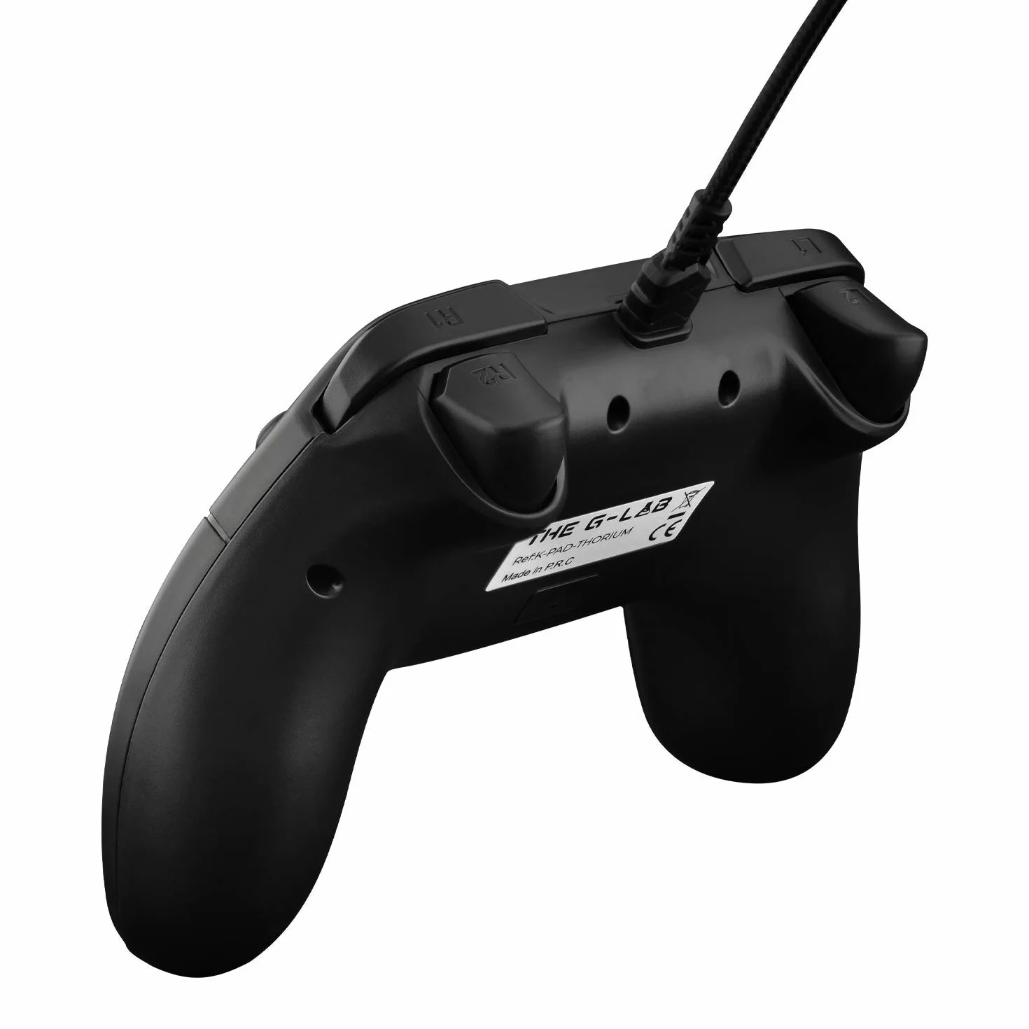 THE G-LAB K-Pad Thorium Przewodowy kontroler gier USB Gamepad dla PC PS3 Windows Android (czarny)
