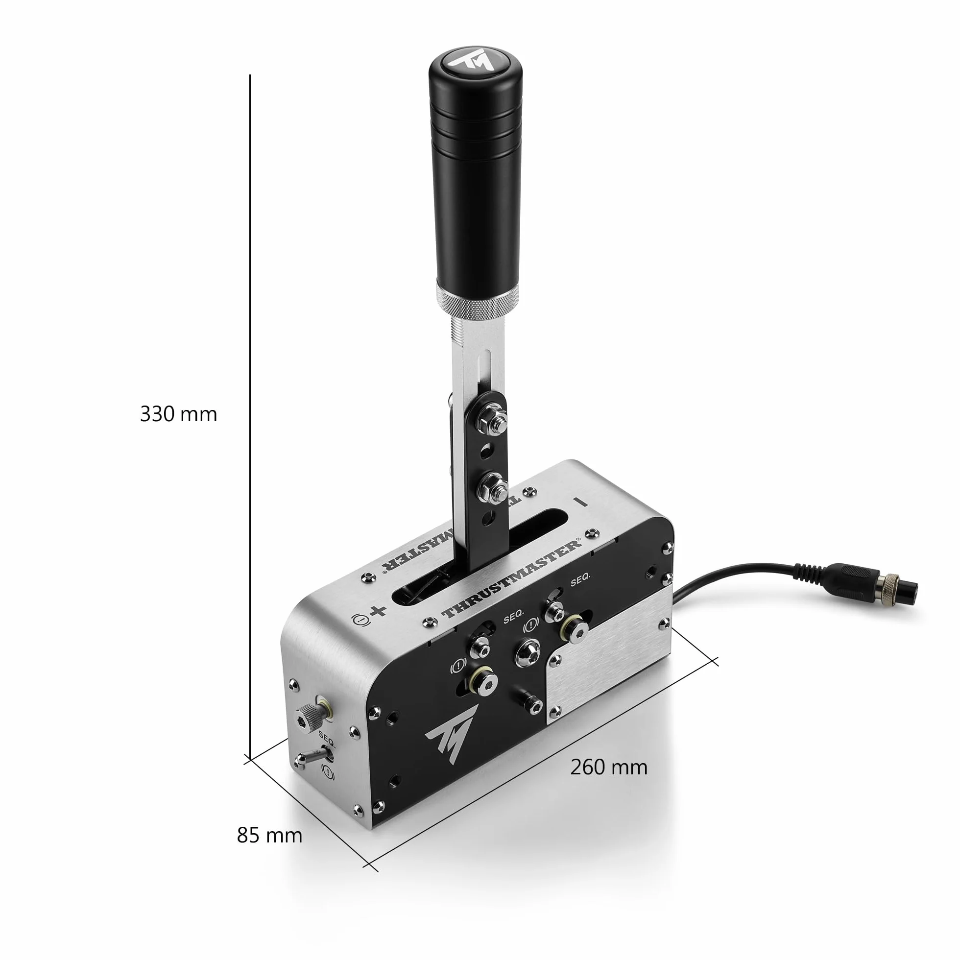 Thrustmaster TSS Handbrake, Progresywny Hamulec Ręczny i Dźwignia Sekwencyjnej Zmiany Biegów, Dla PC/PS5/PS4/Xbox Series X|S/Xbox One
