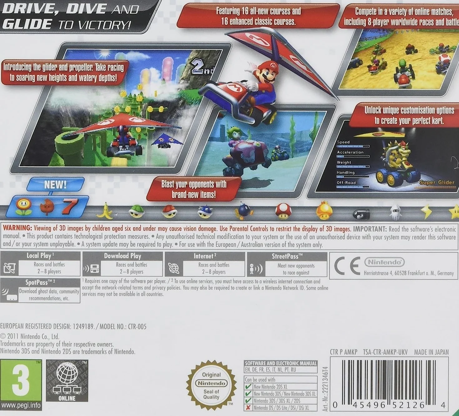 Mario Kart 7 3DS [