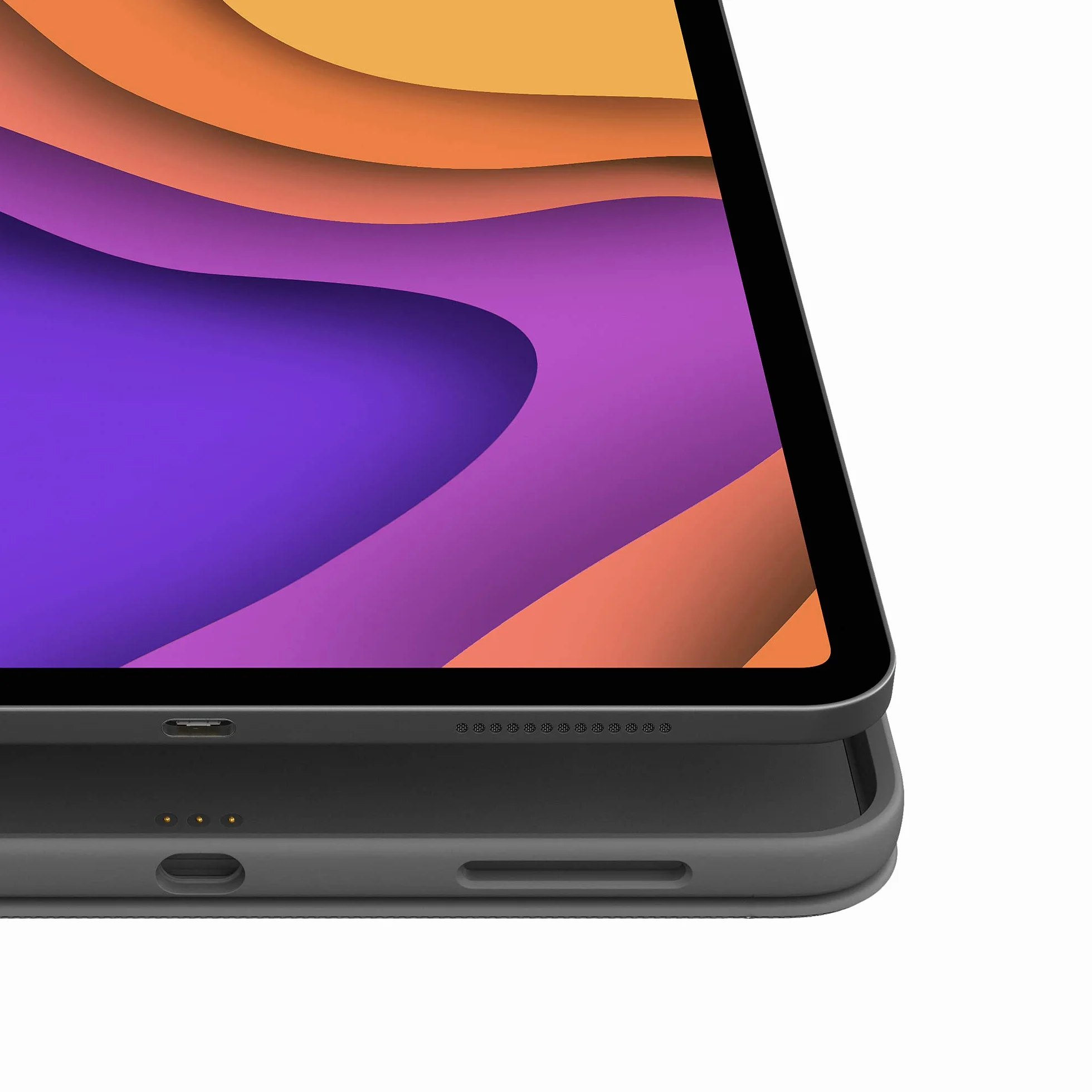 Logitech Folio Touch For Ipad Air 4th, 5th Gen. Etui Z Podświetlaną Klawiaturą, QWERTY układ hiszpański - Szary